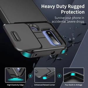 Funda Protectora para Teléfono Celular <span class=keywords><strong>2</strong></span> <span class=keywords><strong>en</strong></span> 1 con Ventana Deslizante para Lente de Color Sólido, Resistente a Caídas, para <span class=keywords><strong>Google</strong></span> <span class=keywords><strong>Pixel</strong></span> 6 7A 8PRO, Carcasa Trasera - Product Image 6