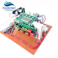 Produsen Generator Ultrasonik 1500W Menyediakan Sirkuit Daya Ultrasonik Frekuensi Sweep PCB untuk Pembersih Transduser Piezoelektrik