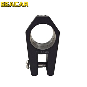 Seacar 22mm Collier de serrage noir en plastique pour capote bimini, quincaillerie marine pour remplacement de pare-soleil de bateau - Product Image 5