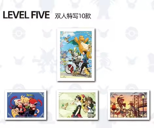 Pikachu Pet Poke-Mon thẻ giấy lưu trữ trẻ em Quà tặng Poke Mon ccg ảnh Tear phim Dải mù hộp trò chơi đồ chơi bán buôn Anime cửa hàng - Product Image 6