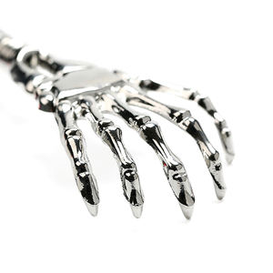 Massageador traseiro de arranhões, massageador telescópico de aço inoxidável, garra, raspador traseiro, extensível, vara de coceira, cuidados com a saúde - Product Image 3