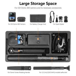 Estuche Rígido AMAZEAR Osmo 360, Estuche de Transporte de Doble Capa Resistente al Agua IP67 y a los Golpes, Portátil, Compacto y Ligero - Product Image 2