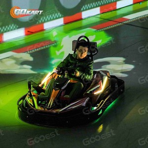 Go-Kart công viên giải trí trong nhà VR đi Kart giả lập trò chơi đua xe Điện Kart với máy chiếu sàn chơi nhập vai - Product Image 2