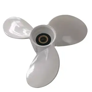 Suppliers 2.5/5 Hp Aluminum 3 Blade Electric Boat Propeller For Yamaha Outboard Engine