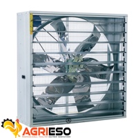 Ventilateur d'extraction pour élevage industriel de poulets, type push-pull, équipement de ventilation avec moteur Siemens