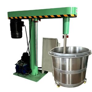Mezcladora de Pintura de Pared de Alta Velocidad con Elevación Hidráulica de 1000L, Motor de Acero Inoxidable y Agitador de Frecuencia Variable - Product Image 1