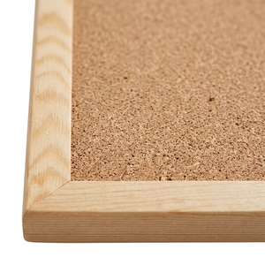Achat en gros de tableau d'affichage professionnel mural en liège naturel de haute qualité avec cadre en bois de pin pour entreprises, cafés, restaurants, usines - Product Image 5