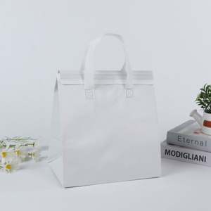 Sac d'emballage alimentaire thermique non tissé bleu marine à motif de dessin animé, adhésif, multi-spécifications, épaissi, laminé, imperméable - Product Image 3