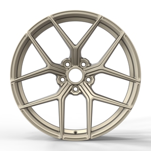 Cerchi in Lega Spazzolata Dorati di Lusso Sportivi da 18, 19, 20, 21 e 22 Pollici, Adatti per BYD, Nissan, <span class=keywords><strong>Volkswagen</strong></span>, Toyota, BMW e Audi - Product Image 2