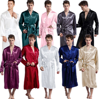Robe de nuit élégante pour femmes, personnalisée, de luxe, col en V, cordon de serrage, longueur intégrale, 100% polyester, satin doux