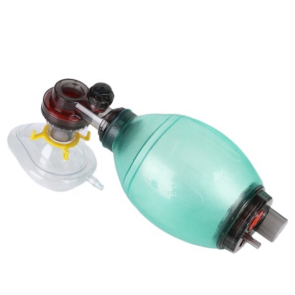 Breathing apparatus PVC manual resuscitator for first aid