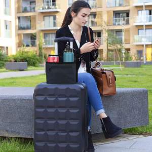 Portavasos para Maletas, Portavasos de Viaje Plegable y Portátil con Asa - Product Image 6