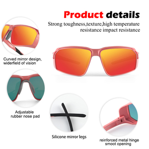 Gafas de Sol Deportivas Polarizadas con Protección UV400, Diseño Ligero y Cómodo en TR90, Ideales <span class=keywords><strong>para</strong></span> Ciclismo y Senderismo - Product Image 2