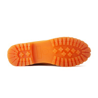 Bottes de travail de sécurité pour hommes, imperméables, en cuir véritable, style rhubarbe, avec fermeture à laçage frontal, hauteur mi-mollet