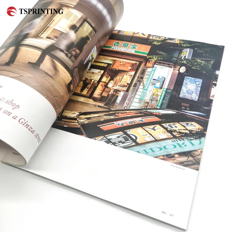 Free Samples Recyclable Coated Paper Book Printing For Promotion Custom A3 A4 A5 Matt Booklet Design Magazine Book Printing