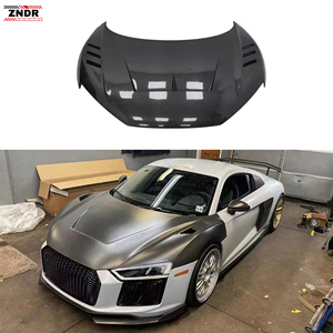 ชุดแต่งคาร์บอนไฟเบอร์แบบติดตั้งเองสำหรับ Audi R8 รุ่นปี 2017-2024 พร้อมฝาครอบหัวรถแบบอัพเกรดสไตล์ 1016 - Product Image 1