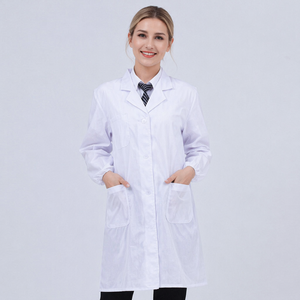 <span class=keywords><strong>Camice</strong></span> bianco a maniche lunghe per studenti, laboratori, odontoiatria, negozi, test, officine, abbigliamento da lavoro, personalizzazione, abbigliamento per formazione - Product Image 3