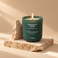 Vente flash - Bougie en cire de soja en verre de 8 oz - Bougie parfumée personnalisée avec coffret cadeau de luxe
