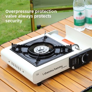 Estufa de Gas Portátil de Aleación de Aluminio Shenmu para Exteriores, Ultraligera, Ecológica, de Doble Uso para Hot Pot y Barbacoa - Product Image 2
