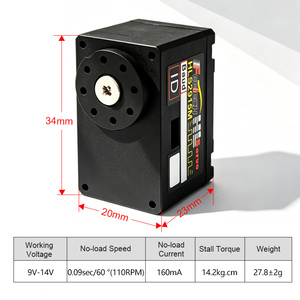 Servomoteur série TTL à double axe et force constante Feetech HL2915 12V 9kg pour robot de bureau IA open-source <span class=keywords><strong>HF</strong></span> Reachy Mini - Product Image 6