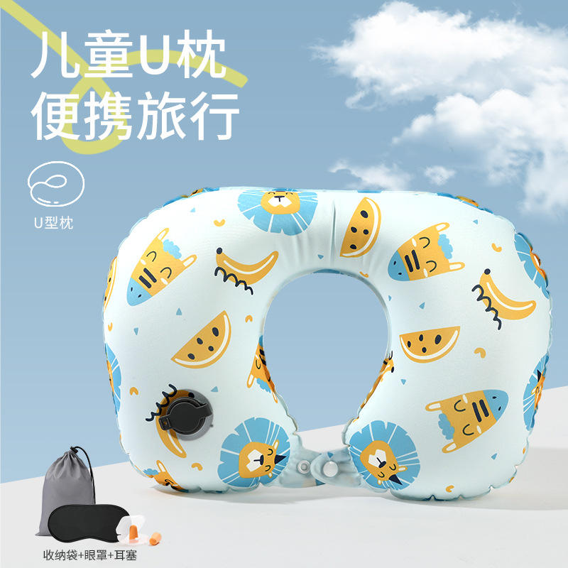 Banana-shaped single pillow