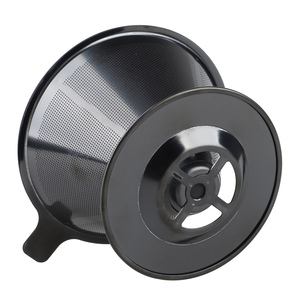 23 años de fábrica colgante oído de acero inoxidable Pour café Filtro de goteo cono - Product Image 2