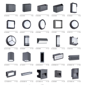 SENZHAO โคมไฟติดผนัง LED แบบโมเดิร์น IP65 กันน้ำสำหรับตกแต่งภายนอกวิลล่า ระเบียง สวน - Product Image 2