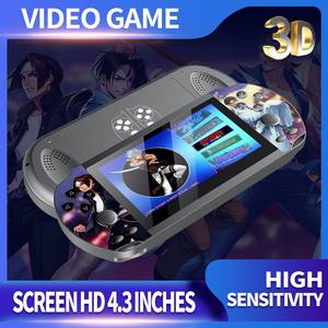 Consola Portátil <span class=keywords><strong>Retro</strong></span> M7 con Pantalla HD de 4.3 Pulgadas, Sistema de Juego Inalámbrico Compatible con Juegos de PS1, Estilo E-Sports, Color Negro - Product Image 4