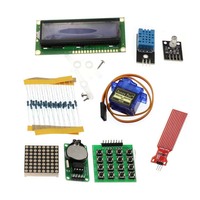 R3 Kits électroniques de bricolage Projets d'apprentissage Composant complet Starter Kit de base Modules Kit de bricolage électronique