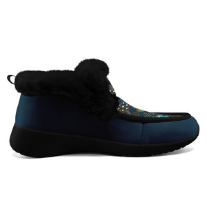 Bottes décontractées tendance pour hommes 2026, respirantes, à motifs floraux ethniques, et chaussures courtes en peluche pour femmes, idéales pour le dropshipping |   FN064-26020260627 - Product Image 4