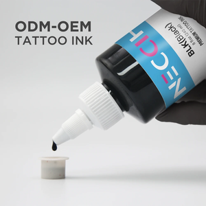 Venta al por mayor Tattoo Supply Body Tattoo Tintas Color Negro 240ml TBK BLK Triple Black Tattoo Pigmentos - Product Image 4