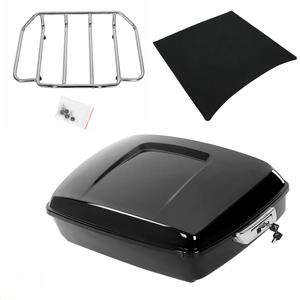10 "Haché Tour Pack Pak Trunk Porte-Bagages pour Harley <span class=keywords><strong>Road</strong></span> Street Glide 14-24 - Product Image 1
