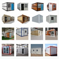 Appartement de dortoir BDMS, maison conteneur en acier préfabriquée pliable et mobile avec chambre et salon pour bureau ou hôtel