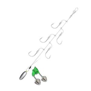 Ensemble de hameçons multiples Dyneema Ise-Ni anti-emmêlement pour la pêche en mer, pour le poisson-chat et le bar, pour les réservoirs, les étangs, les rivières et les lacs - Product Image 1