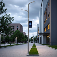 Lampadaire LED intelligent du fabricant LaiHong 200W ~ 500W en alliage d'aluminium IP67 étanche Lampadaire LED