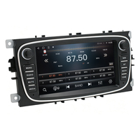 Radio Mobil Android 7 inci untuk Ford Focus, Pemasangan di Dasbor, Layar Sentuh Kapasitif IPS 1024x600, Android Auto, Layar Terpisah, Stereo MP3