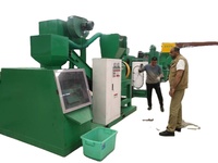 Machine de granulation de fil de cuivre pour le recyclage des câbles en cuivre et en aluminium avec séparateur d'air, équipement de recyclage des fils usagés