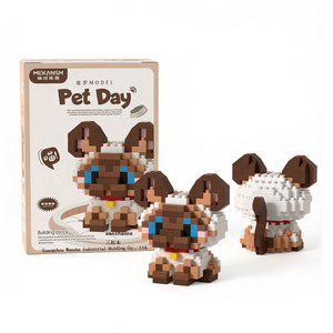 Bloques <span class=keywords><strong>de</strong></span> Construcción <span class=keywords><strong>de</strong></span> Micropartículas, Juguetes Educativos al por Mayor, Figuras <span class=keywords><strong>de</strong></span> Bricolaje para Niños, Set <span class=keywords><strong>de</strong></span> Personajes, Modelos <span class=keywords><strong>de</strong></span> Animación, Plástico ABS - Product Image 1