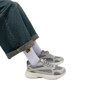 Dày Duy Nhất clunky Hợp Thời Trang OEM ODM Thiết Kế Tùy Chỉnh Thương Hiệu Giản Dị Ren-Up Sneakers Với Thấp Thiết Kế Hàng Đầu Của Người Đàn Ông Trượt Ván Giày - Product Image 5