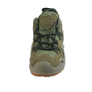 Erkek yeni yaz su geçirmez taktik çizmeler çöl iş güvenliği ayakkabıları deri üst tırmanma ve açık yürüyüş için - Product Image 4