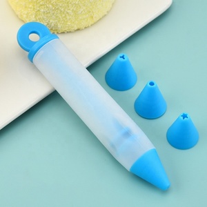 ชุดอุปกรณ์ตกแต่งเค้ก ปากกาซิลิโคนสำหรับทำขนม บิสกิต ช็อกโกแลต ครีม - Product Image 3