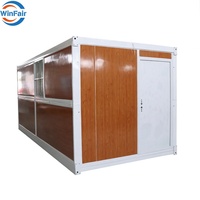 Maison modulaire portable WinFair de 20 pieds, petite maison préfabriquée, conteneur pliable pour les Philippines, entrepôt préfabriqué pour l'Australie