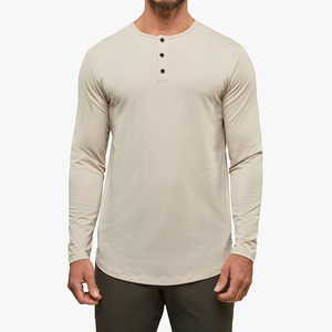T-shirt personnalisé pour homme <span class=keywords><strong>Moonshadow</strong></span> en coton à manches longues, col rond, ourlet incurvé, design vierge, impression numérique, séchage rapide, respirant - Product Image 1