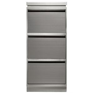 Chariot de salon de beauté Kelly Luxury, en acier inoxydable doré, 3 tiroirs, chariot de coiffure - Product Image 5