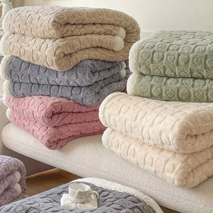 Manta <span class=keywords><strong>de</strong></span> Lana <span class=keywords><strong>de</strong></span> Cordero para Sofá y Dormitorio, Cómoda Manta Suave <span class=keywords><strong>de</strong></span> Terciopelo, Mantón <span class=keywords><strong>de</strong></span> Oficina, <span class=keywords><strong>Colcha</strong></span>, 1 Unidad - Product Image 6