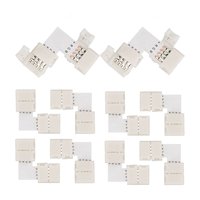 Tira de Luces LED RGB PBC de 8mm 10mm 4 Pines, SMD 3528 2835 Multicolor, Conector de Esquina, Gran Venta