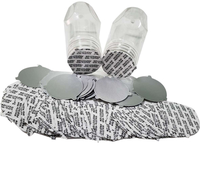Sceau pelable en feuille d'aluminium pour bocaux, thermoscellable pour bouchons, 35 mm, pour bouchons de bouteilles en plastique, avec languette de scellage et insert de scellage par induction