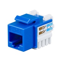 RJ45 Cat6 90-Grad UTP Keystone-Buchse OEM/KECHENG Weiß PC/ABS UL94V-0 Material Guandong China CE ROHS ISO9001 Zertifiziert