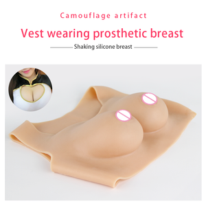 Pechos artificiales realistas de silicona, aumentador de pecho, travestis, Drag Queen, transexual, copa C - Product Image 2