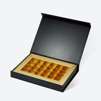 Boîte cadeau vide en papier d'emballage de luxe avec impression personnalisée, boîte en carton pour chocolat